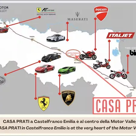 Free Parking - No Tourist Tax - Motor Valley * Castelfranco Emilia